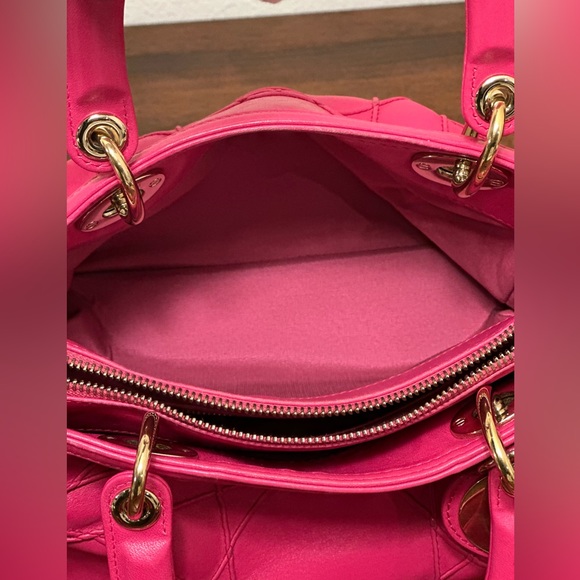 **SOLD** DIOR Cannage Polochon Granville Satchel - Picture 8 of 15